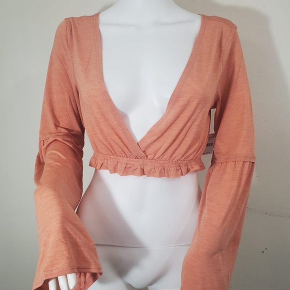 Free People FP Movement Movin' On Crop Top L- M- S - Picture 3 of 4